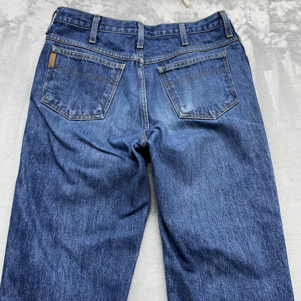 Cinch Jeans Men's 33x32 Blue Denim Medium Dark Wash Relaxed Fit Boot Cut Western - Picture 4 of 16